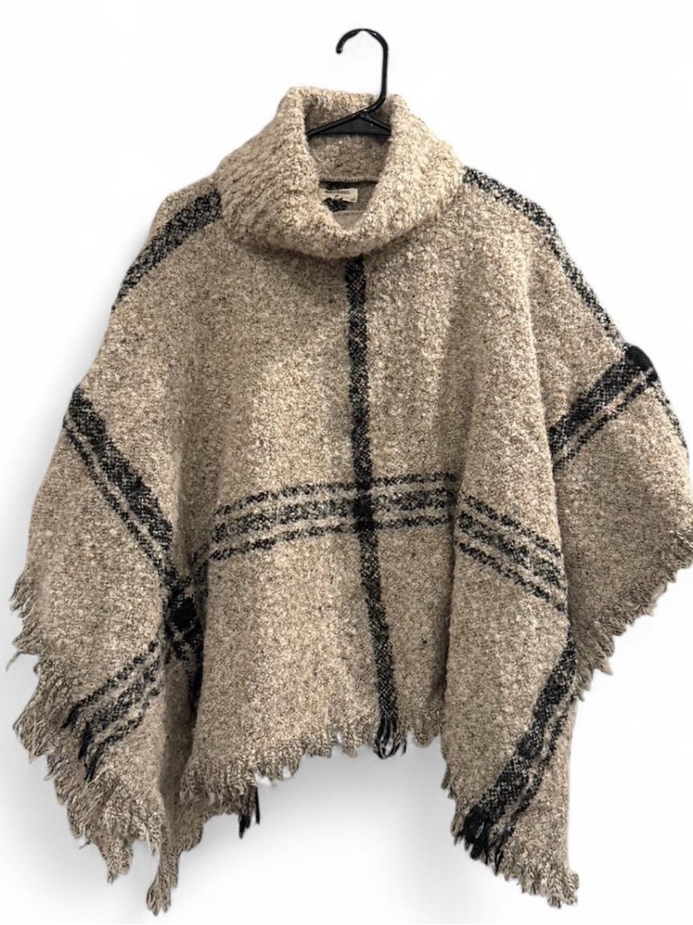 Cozy Turtleneck Poncho
